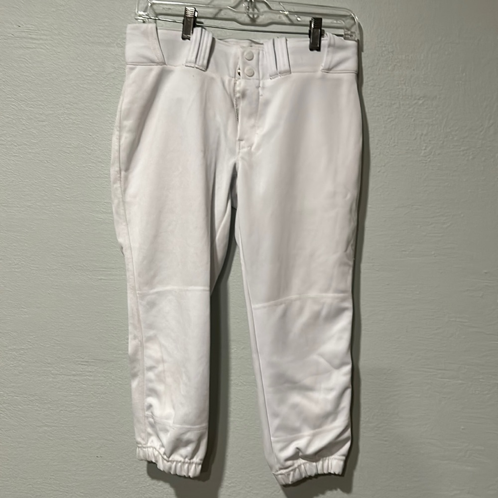 White, medium, Champro softball pants